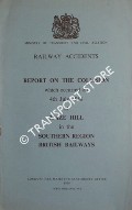 Railway Accidents - Report on the Collision which occurred on 4th July 1958 at Maze Hill in the Southern Region British Railways by Ministry of Transport and Civil Aviation
